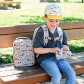 *Jan & Jul Xplorer Lunch Bags - Grey Construction